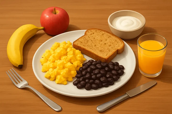 Desayunos completos en 10 minutos: ilustración práctica de la guía