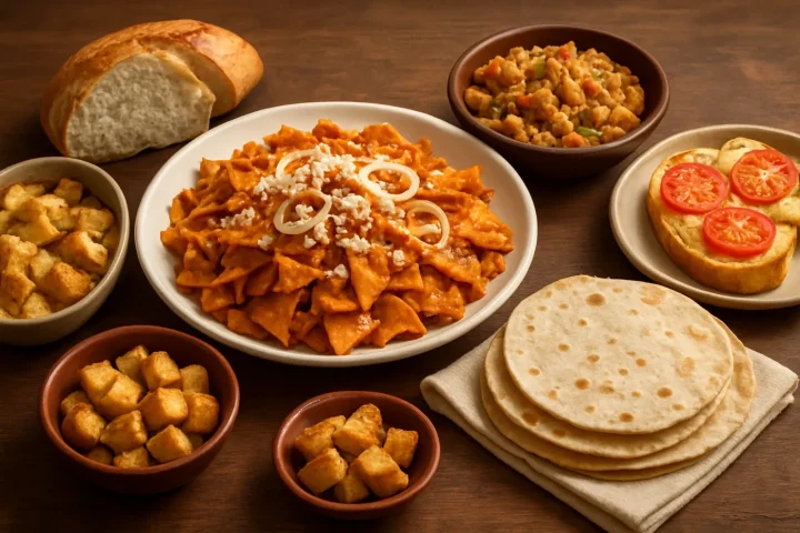 Recetas con pan duro y tortillas del día anterior: ilustración práctica de la guía