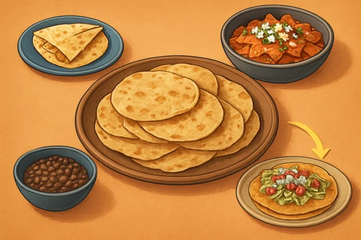 Qué hacer con tortillas de maíz sobrantes: ilustración práctica de la guía