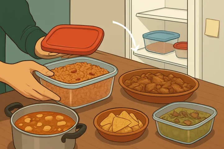 Qué hacer con la comida que sobra de una fiesta: ilustración práctica de la guía