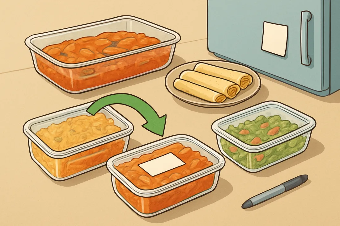 Qué hacer con la comida que sobra de una fiesta: lista práctica de comprobación antes de actuar