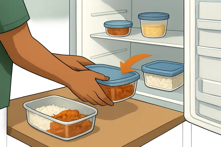 Cuánto tiempo se puede guardar la comida ya cocinada en el refrigerador: ilustración práctica de la guía