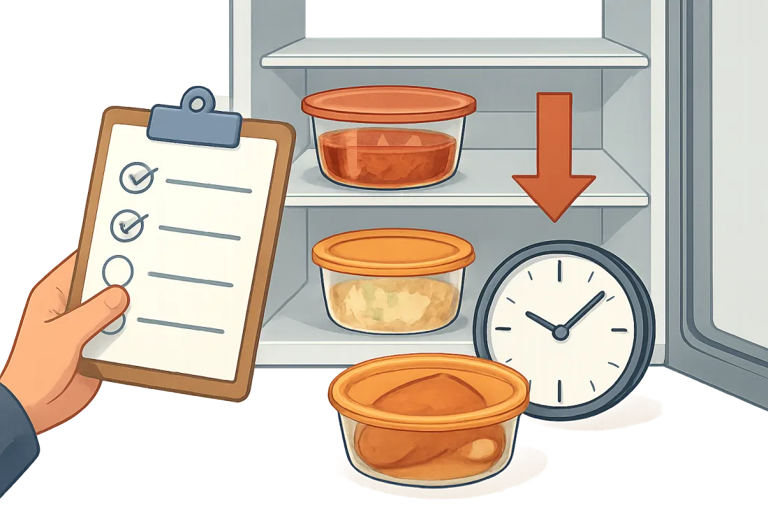 Cuánto tiempo se puede guardar la comida ya cocinada en el refrigerador: lista práctica de comprobación antes de actuar