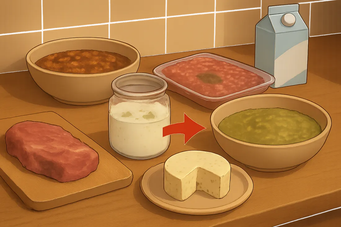 Cómo saber si un alimento está echado a perder: lista práctica de comprobación antes de actuar